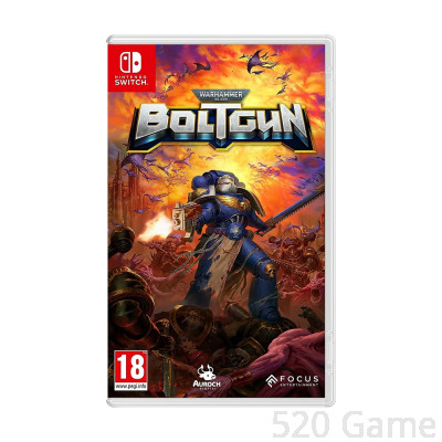 NS Warhammer 40000  Boltgun 戰鎚40K  爆彈槍  英文封面
